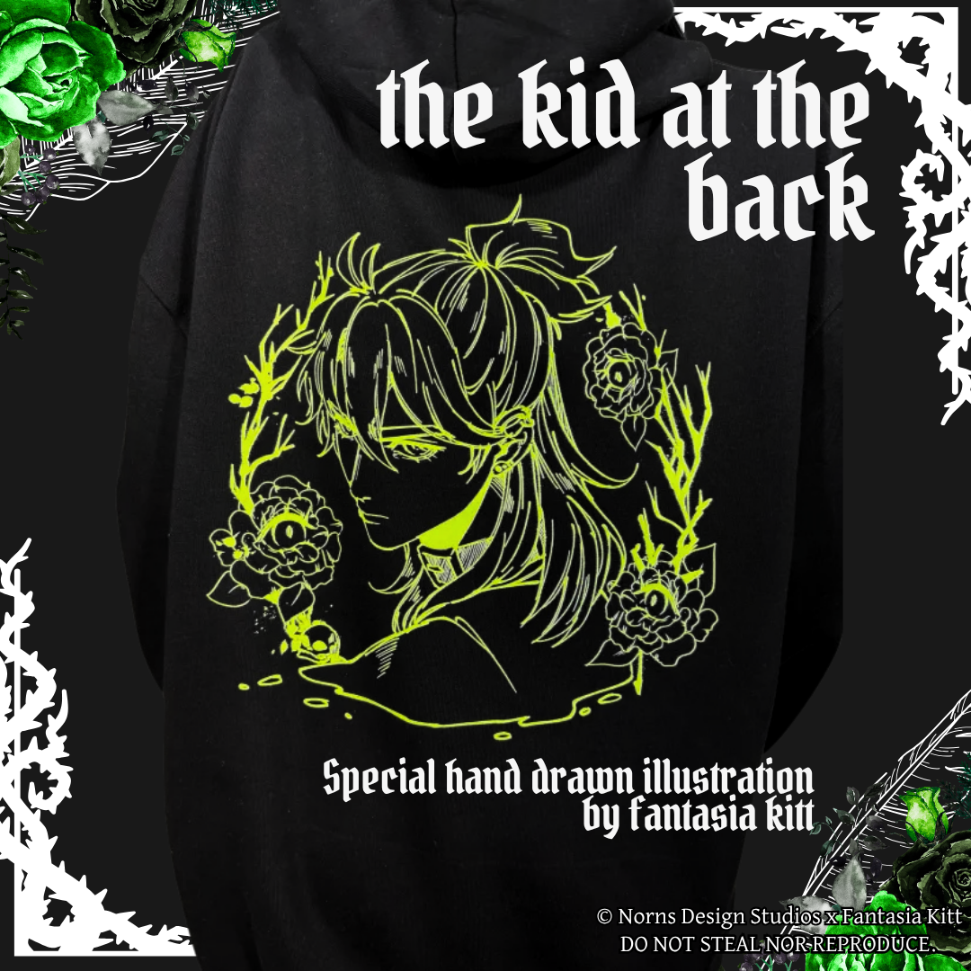OFFICIAL THE KID AT THE BACK FANTASIA KITT SOLIVAN BRUGMANSIA HOODIE